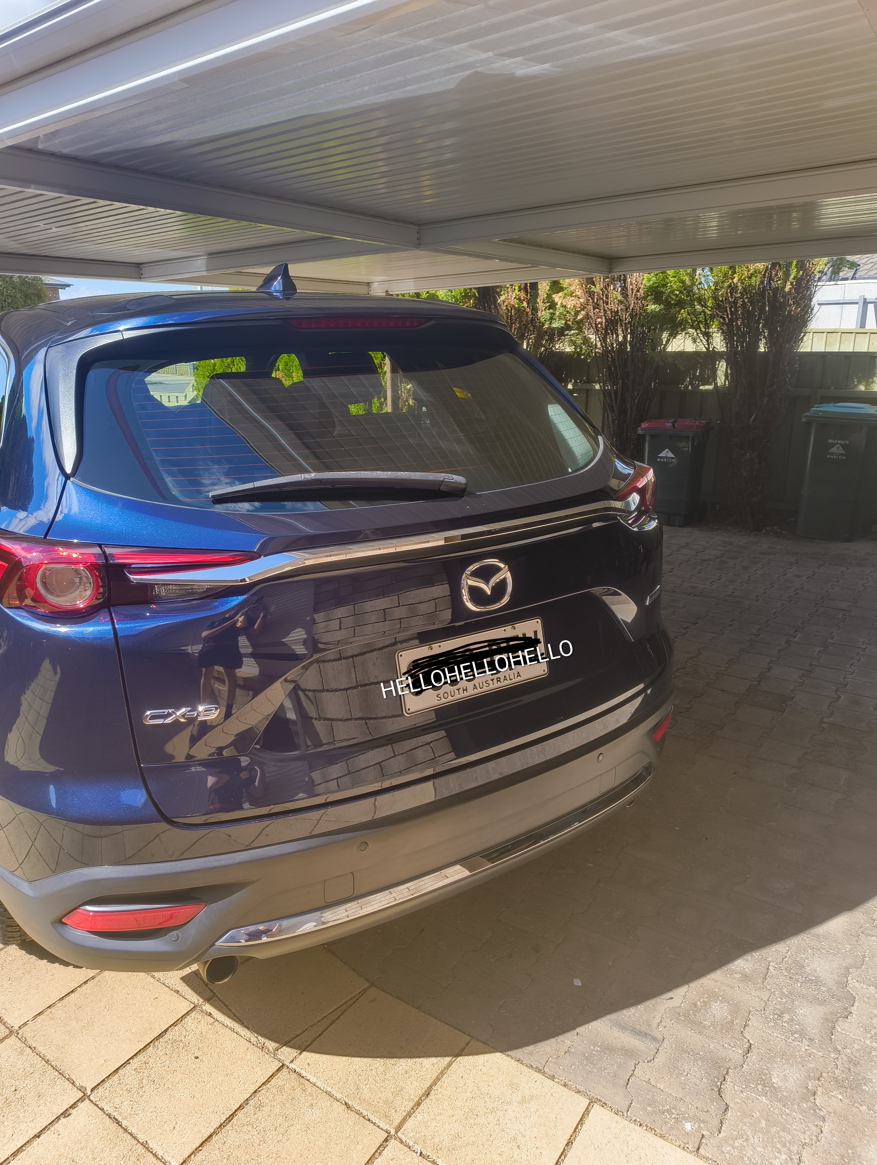 Mazda CX-9 after detailing view eight