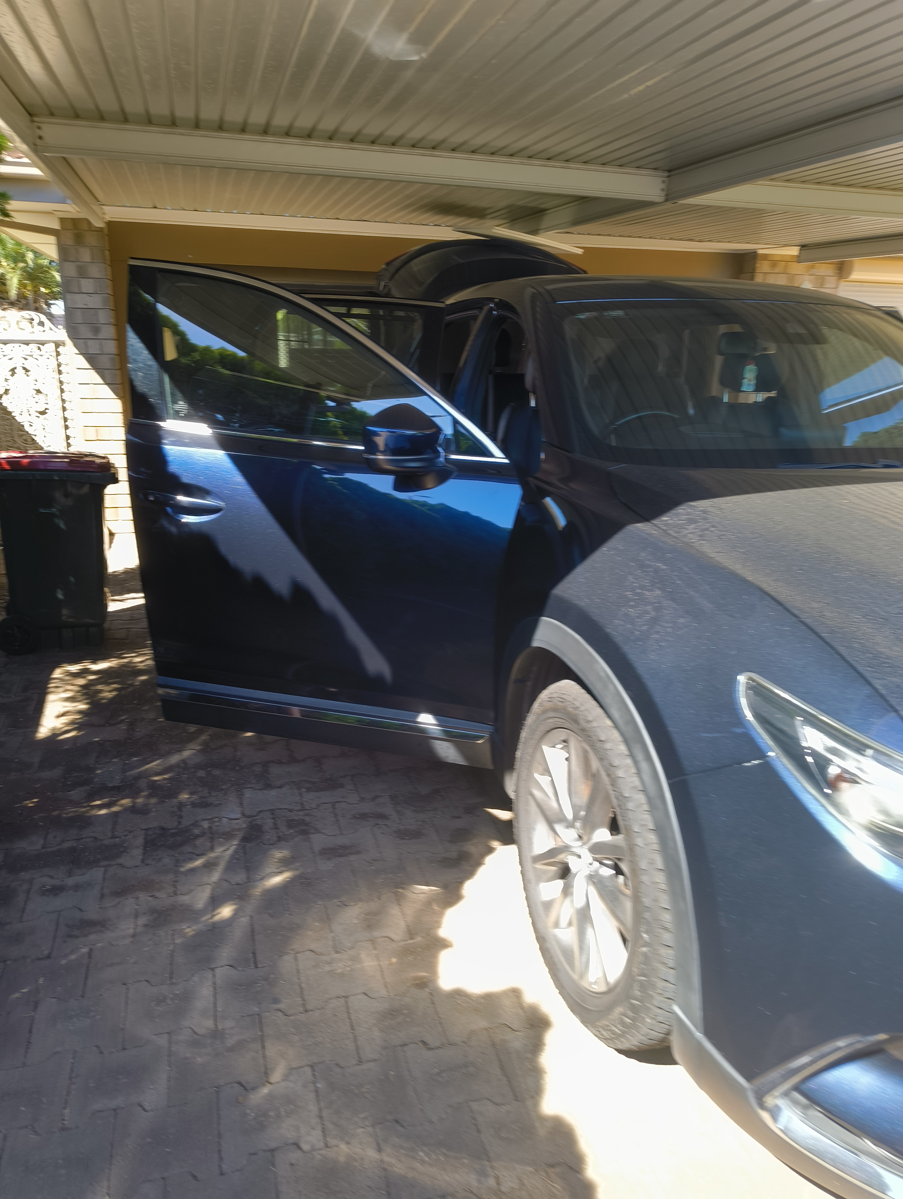 Mazda CX-9 before detailing view one