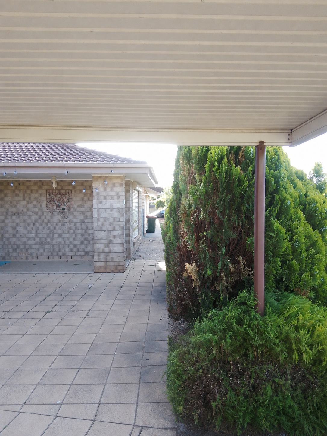 Front walkway after property maintenance