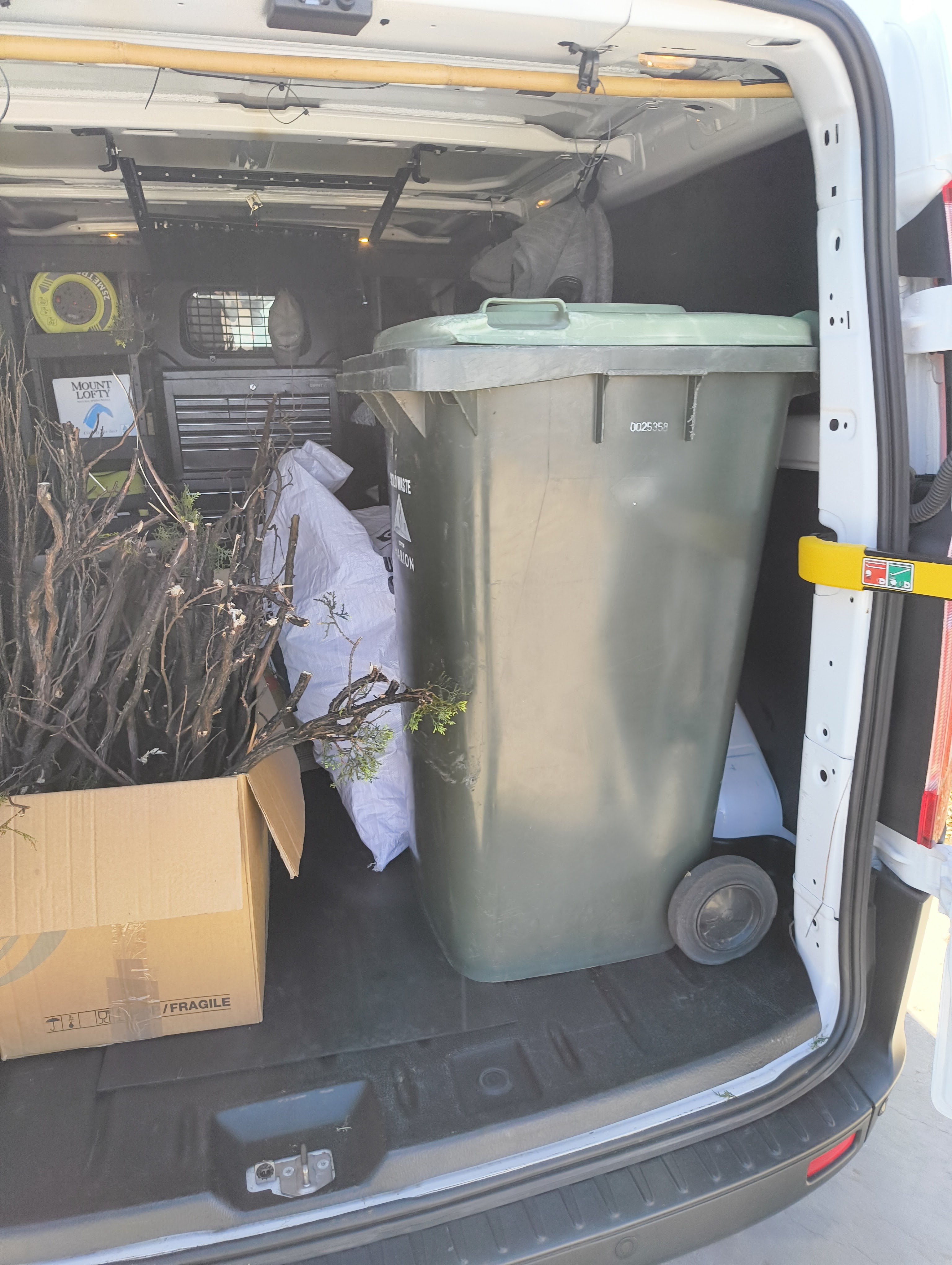 Waste disposal load two
