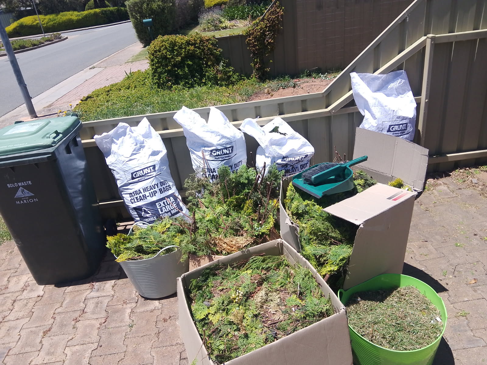Waste disposal load one
